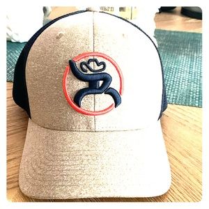 HOOey Men's Tan/Blue Roughy Mesh Cap SOLD 💵